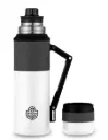Termo Acero Inox 1.0 litros con pico Flow360 - BLANCO