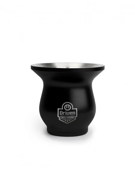 Mate BOCON Acero Inox 250 ml GRANDE - NEGRO