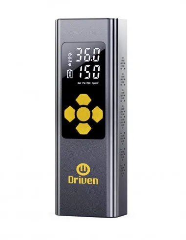 Compresor Aire USB y cargador de celular - 19 mm 3*2000 mah GRIS
