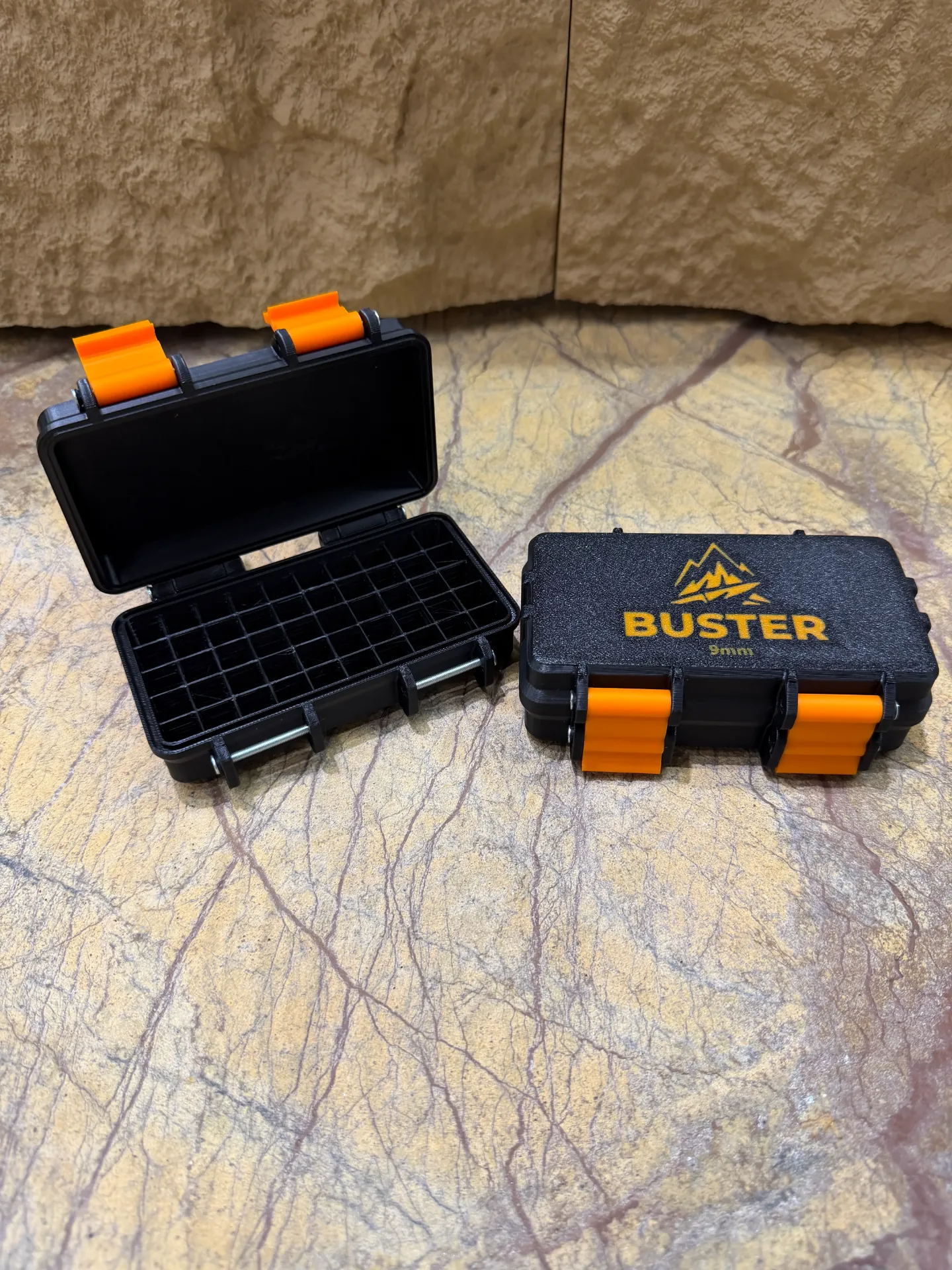 Caja Porta Munición BUSTER 9mm x 50