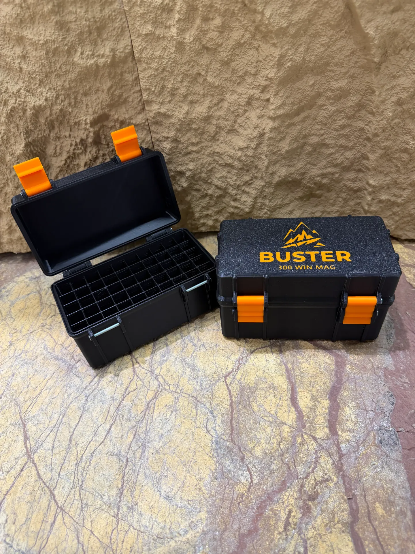 Caja Porta Munición BUSTER 300W x 50