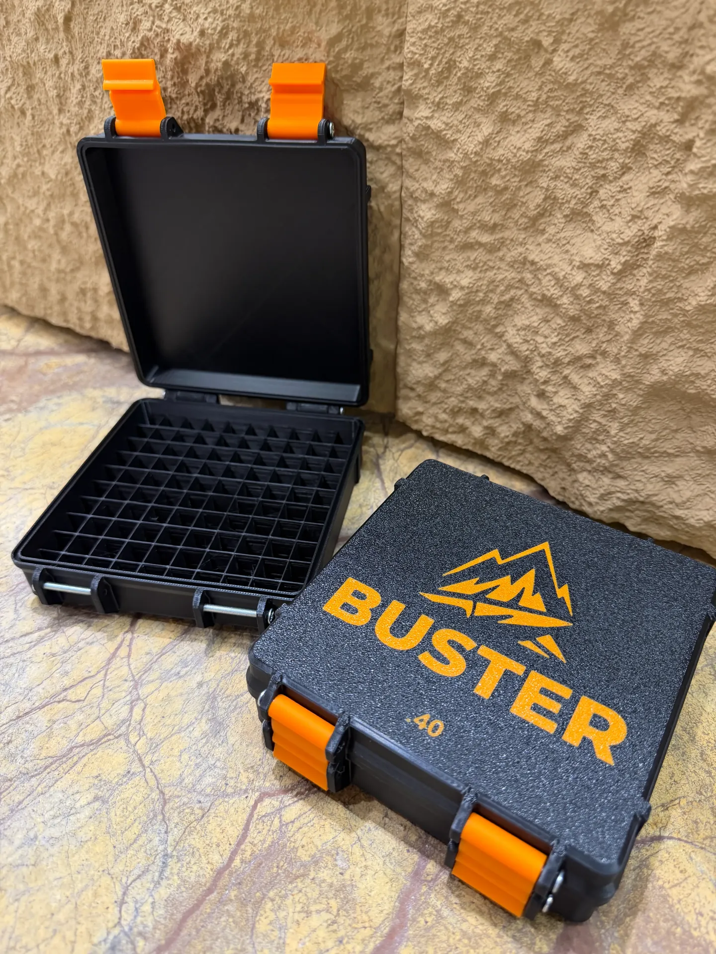 Caja Porta Munición BUSTER 40 x 100