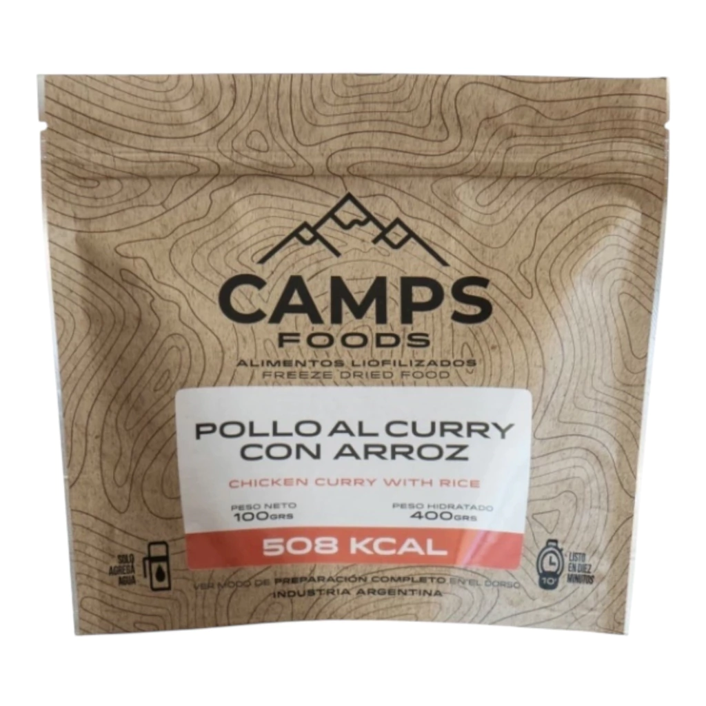 Pollo al curry con arroz