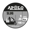 Lata Balines Apolo Slug 9 x 75 g x 100