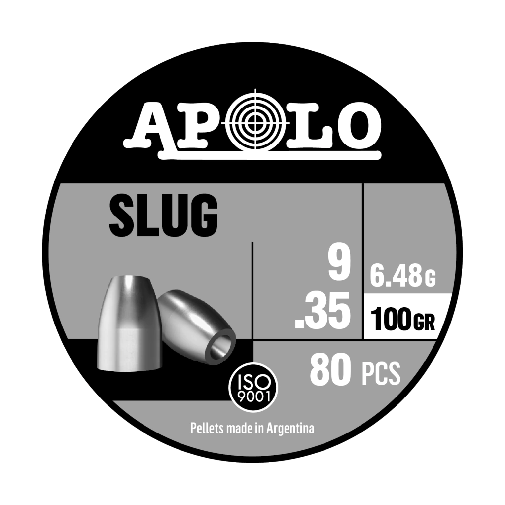 Lata Balines Apolo Slug 9 x 100 g x 80