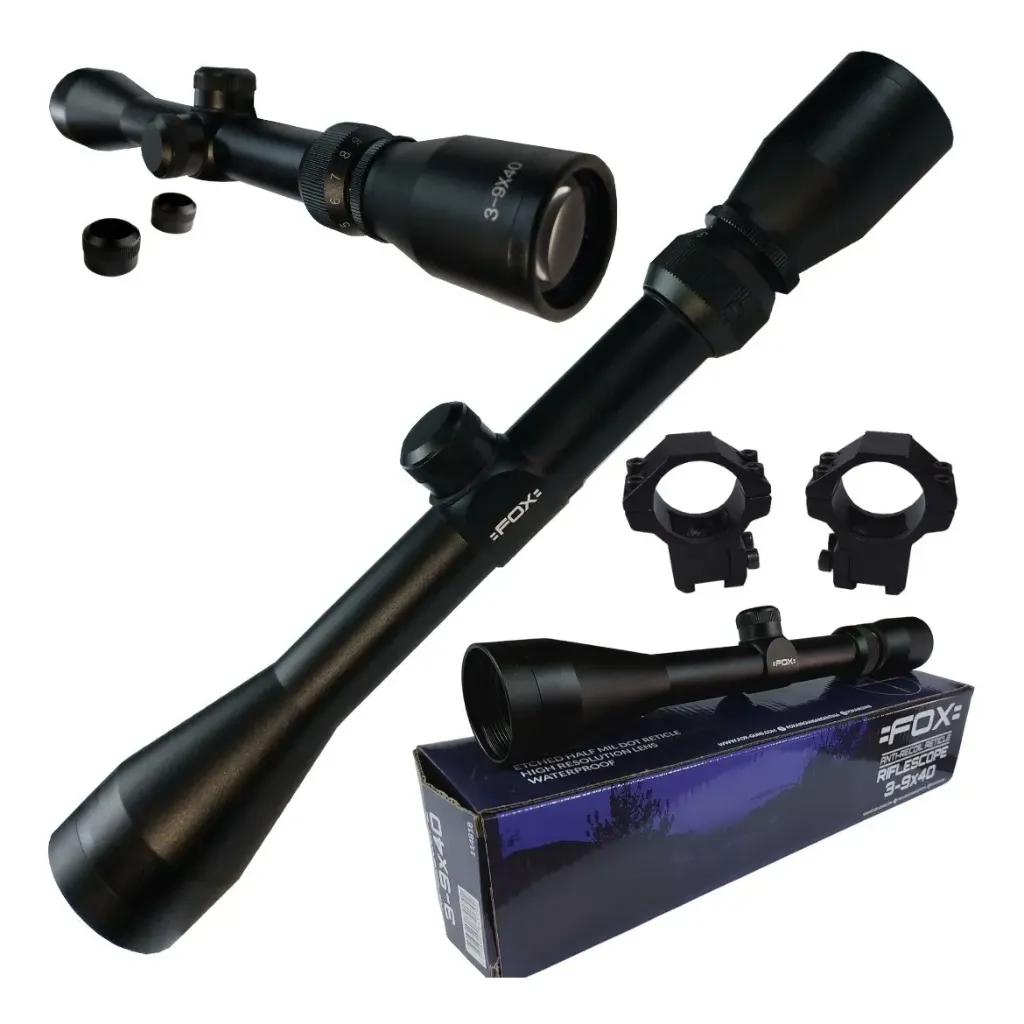 Mira telescópica FOX 3-9x40