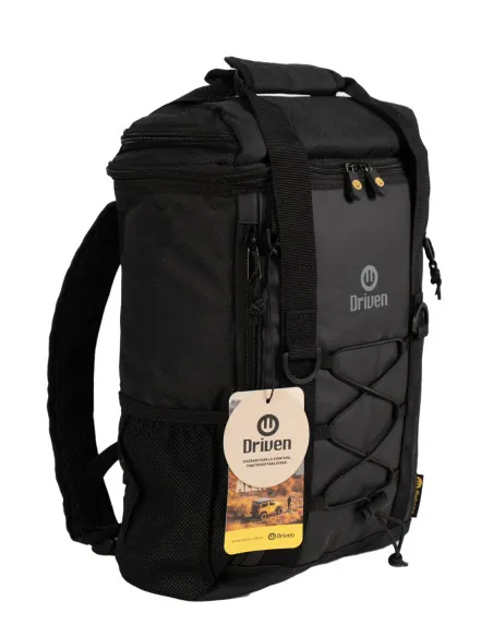 Bolso térmico 600D, aluminio, PU, logo goma e impreso Negro