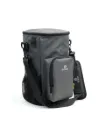 Bolso térmico tipo mochila 600D con aluminio, 21x17x35 cm Gris oscuro