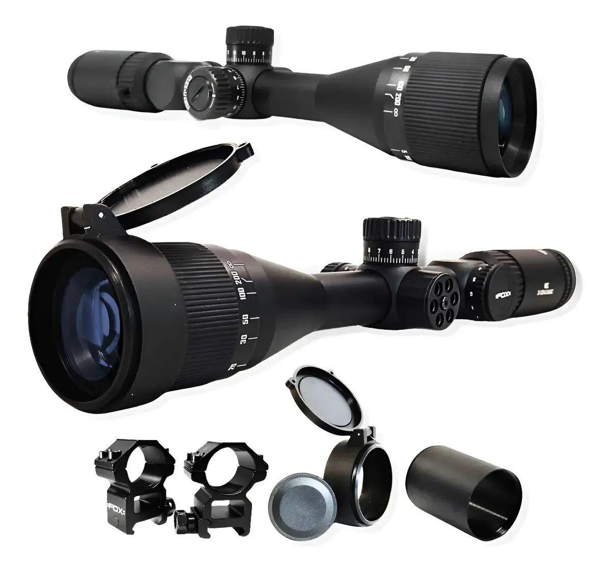 Mira telescopica FOX MS 3-12x42 AOAC 1'' Select Series