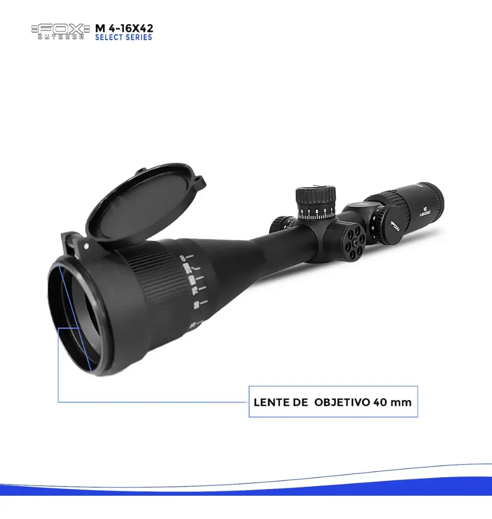 Mira Telescópica FOX MS 4-16x42AOAC Select Series