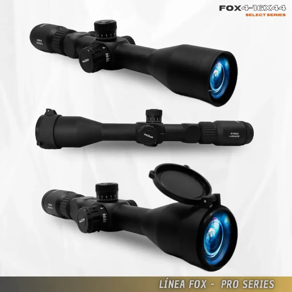 Mira Telescópica FOX HT Gen2 4-16 x44SFIR Ø30mm Pro Series