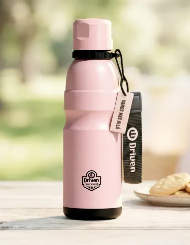 Botella térmica kids 600ml - Rosa