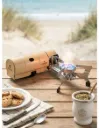 Anafe portátil plegable a gas para camping Flamate Beige 