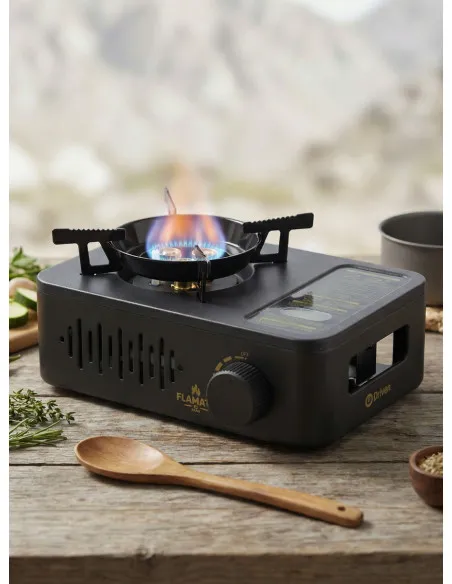 Cocina Flamate Compacta - 3200w - NEGRO