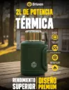 Termo de viaje - 2 litros - VERDE MILITAR