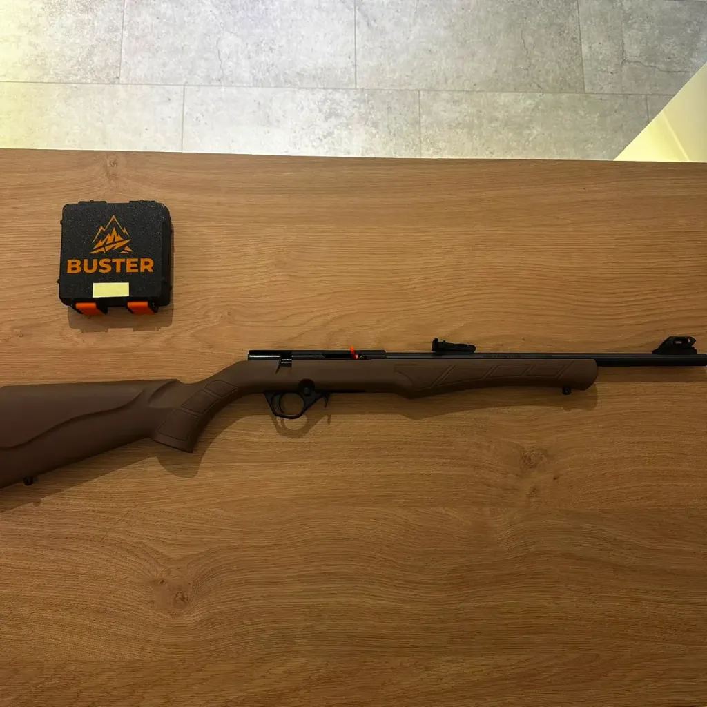 Carab. ROSSI C.22LR 8122 de Rep. 16" 10T S. Marrón