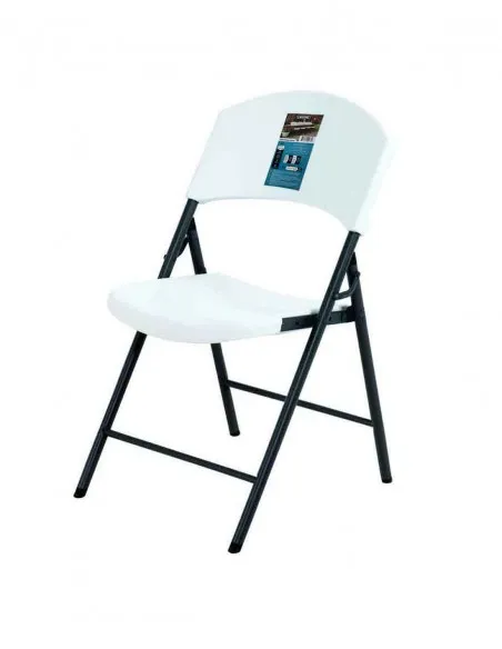 Silla plegable - Las de mayor comodidad - Aprobadas uso comercial - prot uv BLANCO