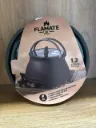 Pava plegable 1.2L de silicona con tapa - NEGRO